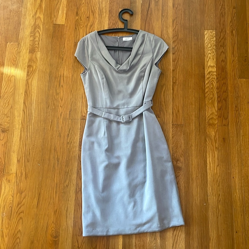 Calvin Klein Grey Dress